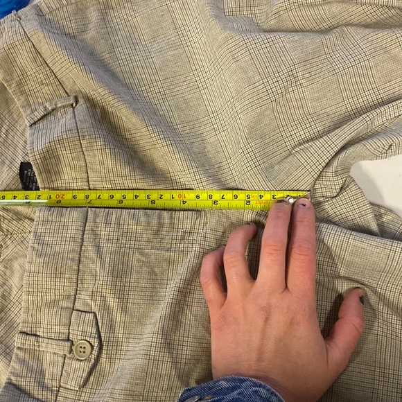 New York & Company Cropped Trouser Pant Capri plaid women’s size 6 - Picture 11 of 11